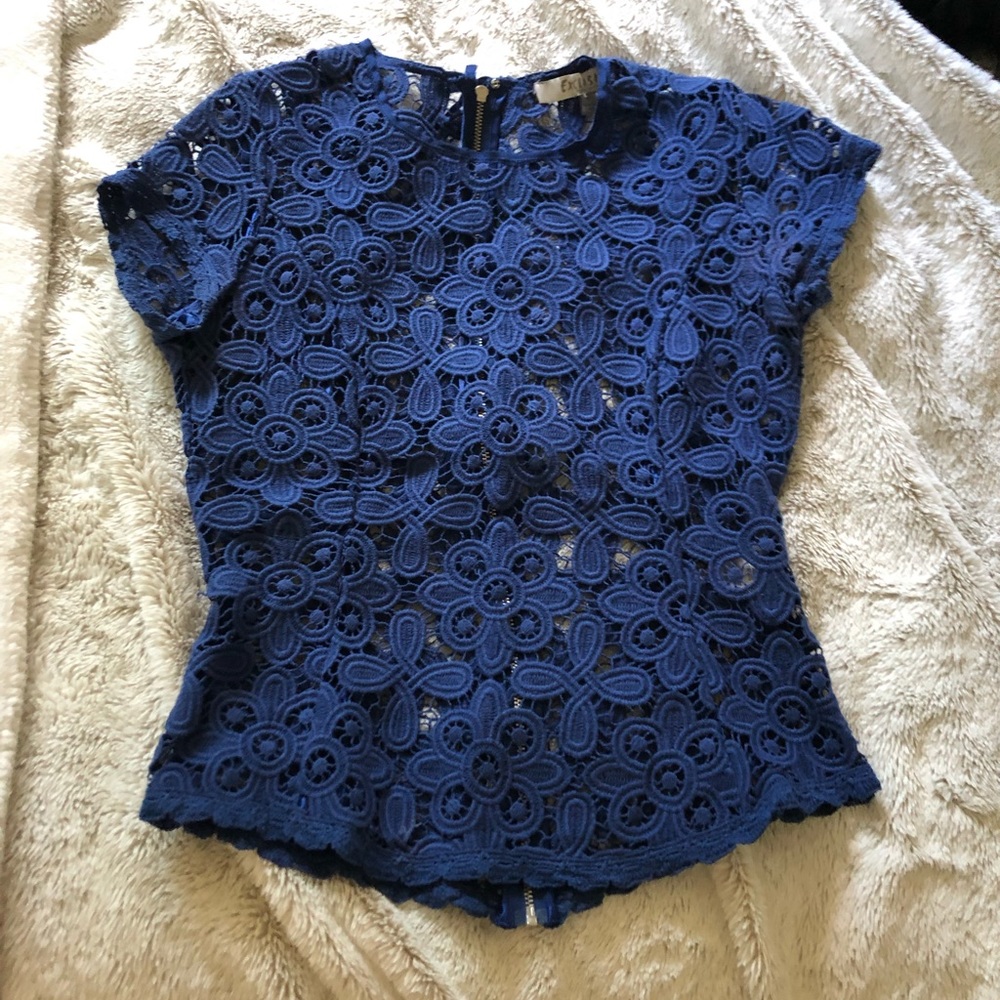 Intermix lace top